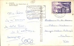 CPA Paris Entrance Of the Small Bridge And Our Lady