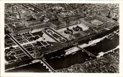 CPA Paris en el paladar plano del carrusel de And del Louvre