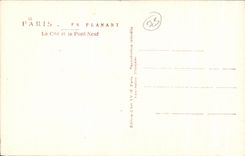 CPA Paris While Strolling ISCED And the New Bridge