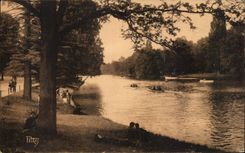 CPA Paris a corner of the Bois de Boulogne