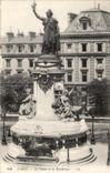 CPA Paris La Statue de la RepubliqueLion 