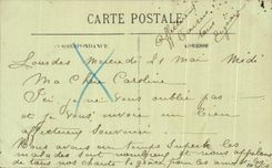 CPA Lourdes Le Rosaire Le Portail