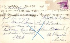 CPA Les Hautes Pyrenees Lourdes La Grotte