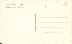 CPA Lourdes La Basilique et le Pic du Jer Moutons 