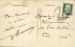 CPA Lourdes Grottes du Loup Draperies