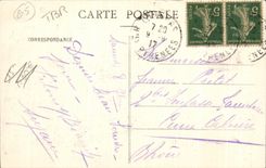 CPA Lourdes Vue Prise de l'Ermitage