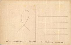 CPA Lourdes Hotel Bethanie