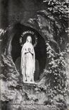 CPA Lourdes Le Statue de N D Lourdes dans la Grotte