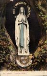CPA Lourdes La Grotte La vierge 