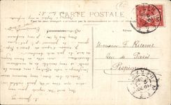 CPA Lourdes Bas Relief du Rosaire