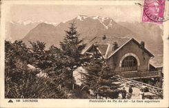 CPA Lourdes Funiculaire du Pic du Jer La Gare Superieure