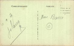 CPA Lourdes Funiculaire du Pic du Jer Le Croisement 