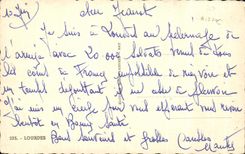 CPA A la grotte de Lourdes 