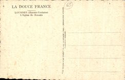 CPA Lourdes L'Eglise du Rosaire