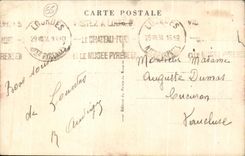 CPA Lourdes La Basilique et l'Asile