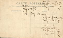 CPA Lourdes La calvaire 3eme Station Simon Le cyreneen aide Jesus A Porter Sa Croix