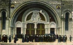 CPA Lourdes Le rosaire Le Portail