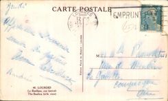 CPA Lourdes Le basilique vue laterale