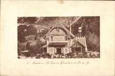 CPA Lourdes La Gare du funiculaire du Pic du Gave