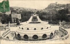 CPA Lourdes Dome de L'Eglise du Rosaire