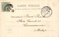 CPA Carpentras Side Gate of St Siffrein known as Jewish Gate