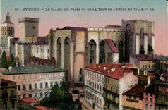 CPA Avignon el paladar de los papas Seen Of la torre del ayuntamiento