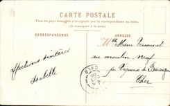 CPA Fantaisie Fleurs Pensees et paquerettes