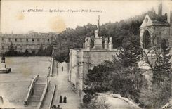 CPA Avignon el martirio y el viejo pequeno seminario