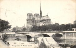 CPA Paris View Our Lady