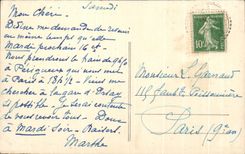 CPA Perigueux Tour Mataguerre et Cours Fenelon