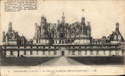 CPA Chambord Le Chateau Facade sud