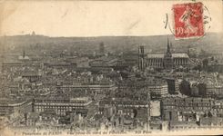 CPA Panorama de Paris Vue prise au nord du Pantheon