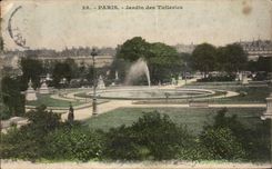 CPA Paris Javdin of Tileries