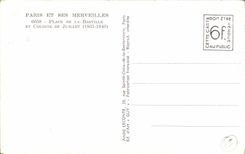 CPA Paris Places Bastille and colonist E of July