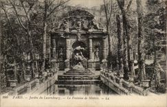 CPA Paris Garden Of Luxenbourg the Fountain De Medicis