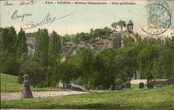 CPA Paris Chaumont Hillocks View