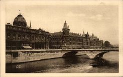 CPA Paris the Bankruptcy court the Caretaker's lodge And the Seine Runs Trade off