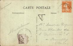 CPA Paray Monial the Basilica in 1840 according to Sagot