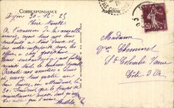 CPA Lyon the Saone And View Taken Elevator Of the Tower De Fourviere