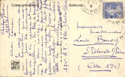 Red-red de CPA en el monumento de Saone de la defensa Moreau Vauthier Militaria