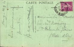 CPA Nancy L'Hemicycle de la Carriere et le Palais du Gouvernement