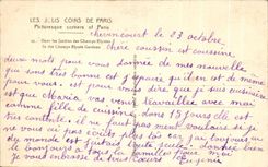 CPA Paris In the gardens of the Champs Elysees