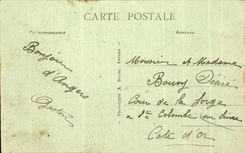 CPA Angers Vue generale du Mail et le Palais de Justice