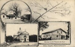CPA Berceau De St Vincent De Paul Chene Chapelle Maison De Ranquine