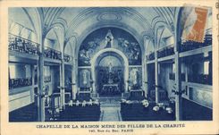 CPA Vault Of the Head office Of the Girls Of Paris Charity