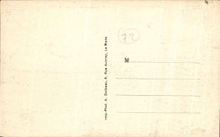 CPA Coudrecieux Castle Of Pierre Entrance