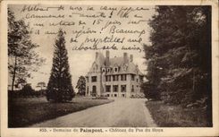 CPA Field of Paimpont Castle of the Step of Houx