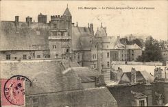 CPA Bourges que el corazon de Palate Jacques como el cuervo vuela