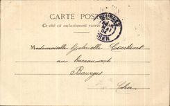 CPA Chinon Castle Train station