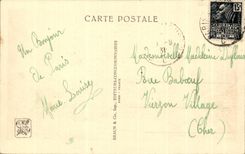 CPA Tunisienre Section the Official House Fair colonial international Paris 1931